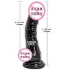 PVC Simulation Solid Dildo Female Dildo Jj Sex Toy Adult Masturbation Device Anal Plug