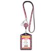 Necklace Strap Retractable Badge Reel Bling Crystal ID Card Holder  Office Supplies