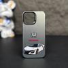 For Honda Emblem Mobile Phone Case For iPhone 11 12 13 14 15 16 Pro Max Plus Black Silicone Soft Case Cover Protector Accessorie LV4
