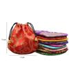 Chinese Style Silk Brocade Jewelry Packing Pouches for Necklace Earrings Jewelry Packaging Jewelry Organizer
