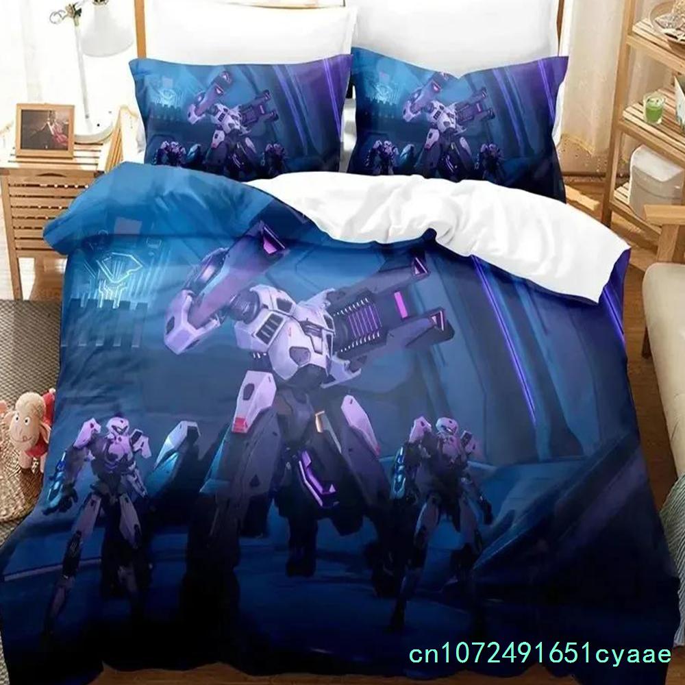 Game Overwatchs Bedding Set Boys Girls Twin Queen Size Duvet Cover Pillowcase Bed Boys Adult Fashion Home Textileextile