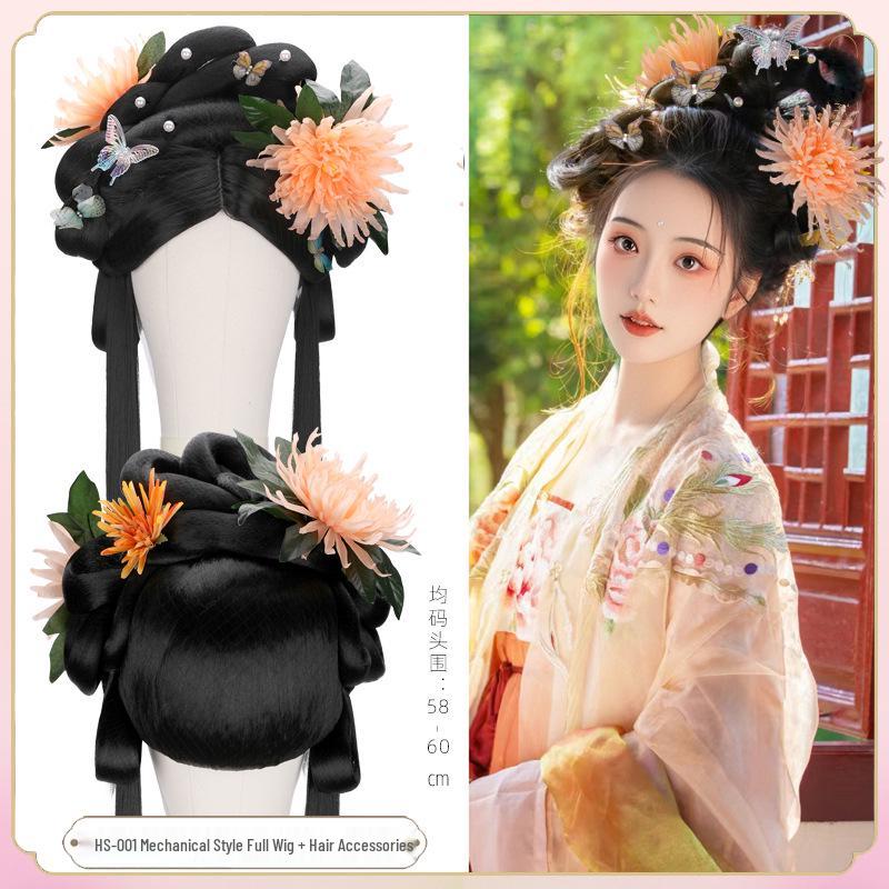 Conjunto de Peinado Doce Diosas Florales: Exquisitos Accesorios para el Cabello de Flor de Camelia de Seda