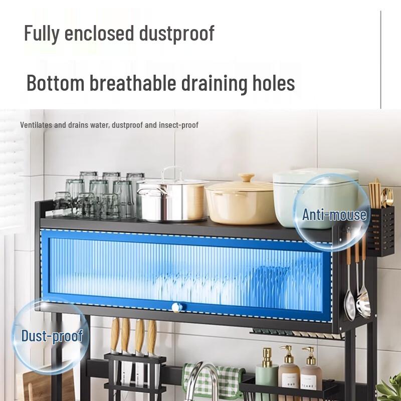 Küchenspüle Geschirrtrocken-Ablagegestell