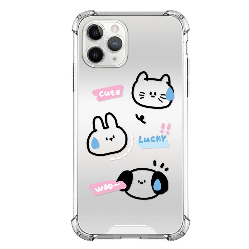 

Зеркальный чехол для Huawei P30/P40 и Nova 10; Чехол для iPhone 14/13/12 и Apple 11 с рисунком iPhone 15 Plus