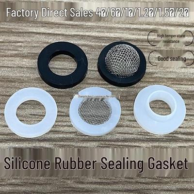 Silicone Rubber Gasket Set: 1/2", 3/4", 1" Shower Faucet Hose & Water Meter Seal Rings