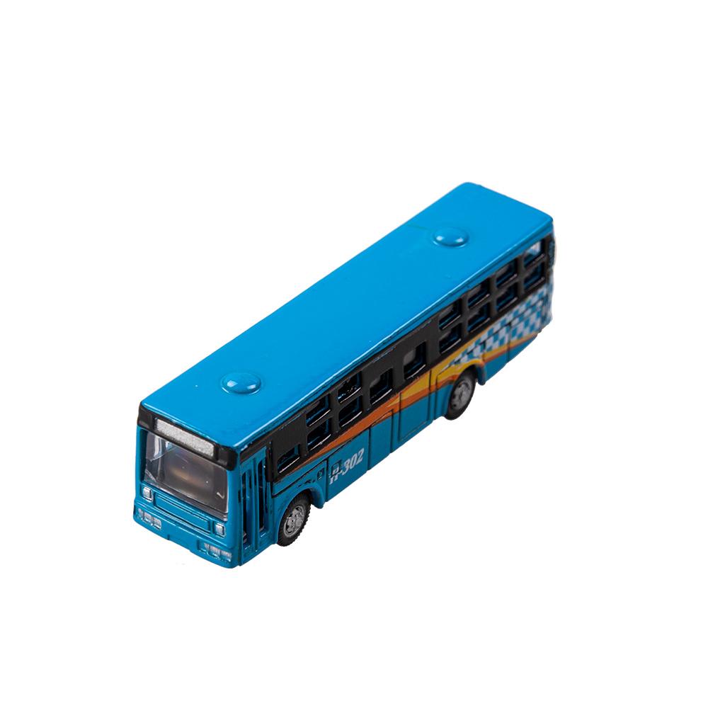 

Модель автобуса из сплава, масштаб N, городской автобус для модели масштаба 1/160, аксессуары для самодельной сцены ручной работы, железнодорожный ландшафт, 1 шт.