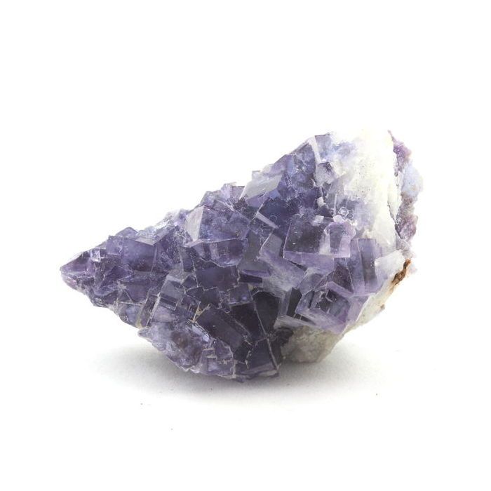 Pierres et Minéraux. Fluorite. 93.90 ct. Saint-Péray, Ardèche, France.