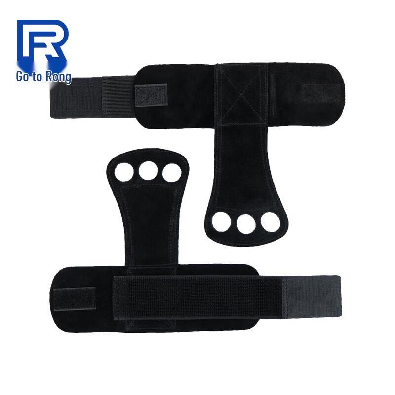 Three-Hole Finger Protection Weightlifting Gloves