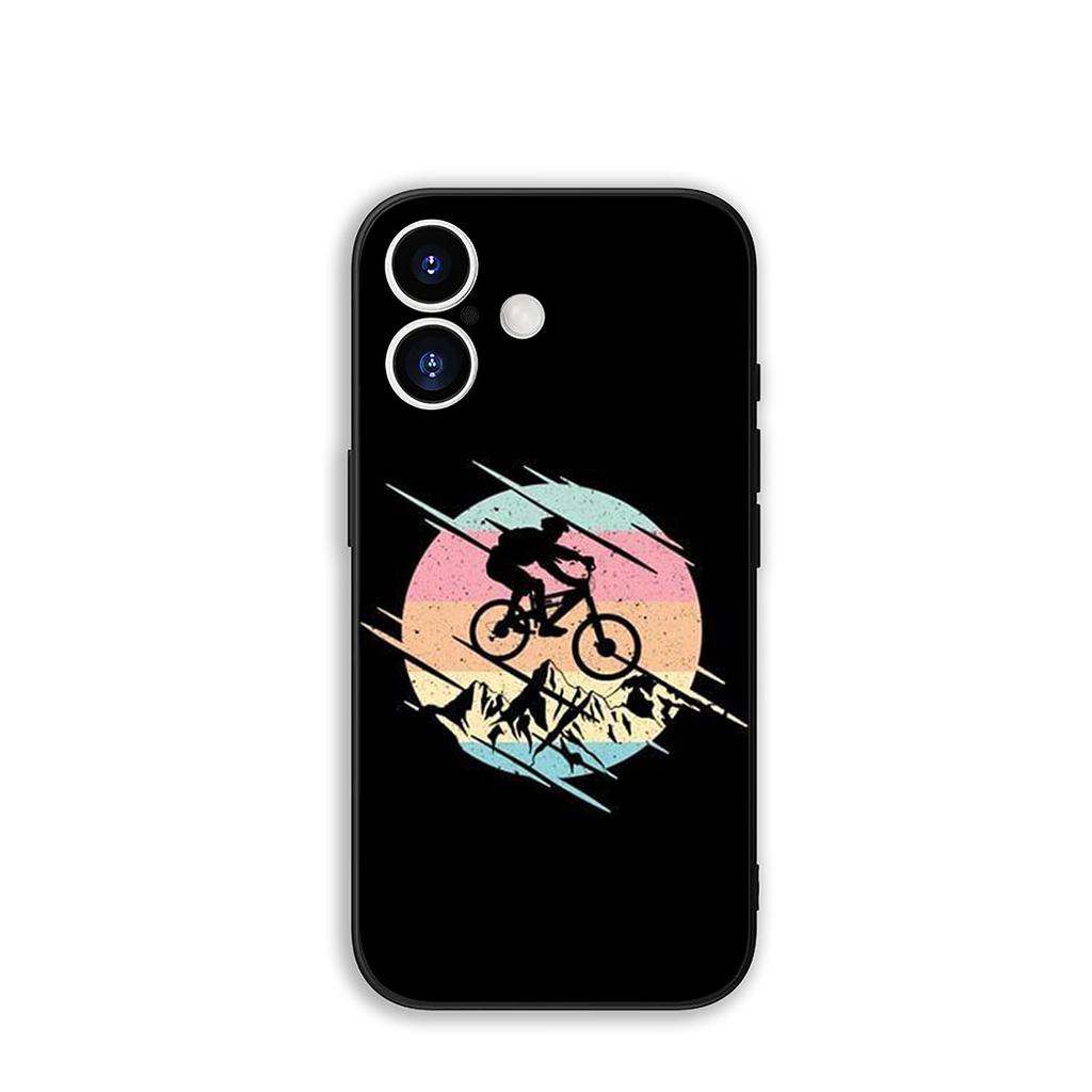 for Samsung Galaxy A55 A56 A25 A36 A54 S8 S9 S21 S20 FE A53 A13 A12 A14 A33 A70 A71 A51 A21S Case Mountain Bike Cycling art