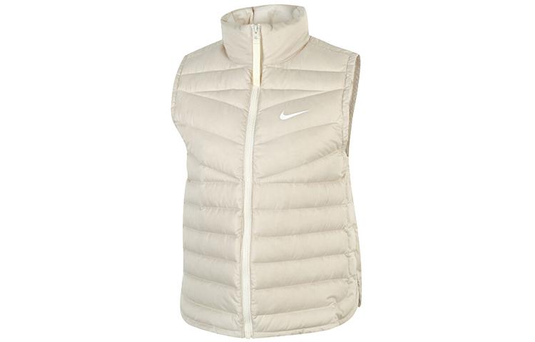 Nike Down Vests Women s Light Ivory White Stand Collar Thickened Other CU5097-140 M