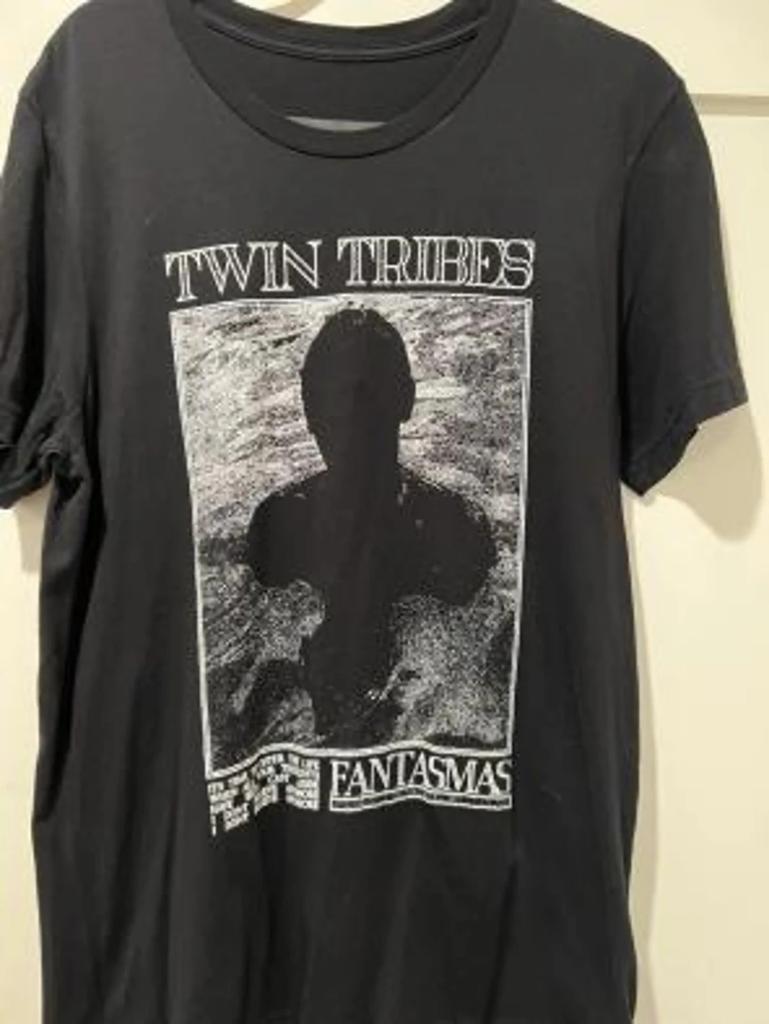 Twin Tribes Black Cotton T-shirts Full Size S-5XL HT592