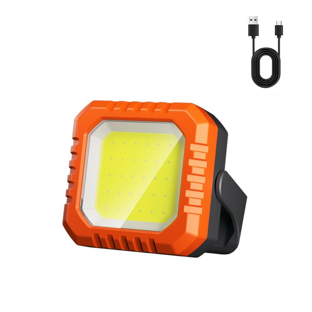 Adjustable Bracket Camping Lamp Strong Magnetic Adsorption Floodlight  Nighttime Lighting