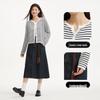 Hotwind Women's Striped Knitted Cardigan