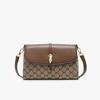 Ladies' New Crossbody Bag, Women's Bag, Middle-aged Mother Bag, Large Capacity Printed Letter Small Square Bag