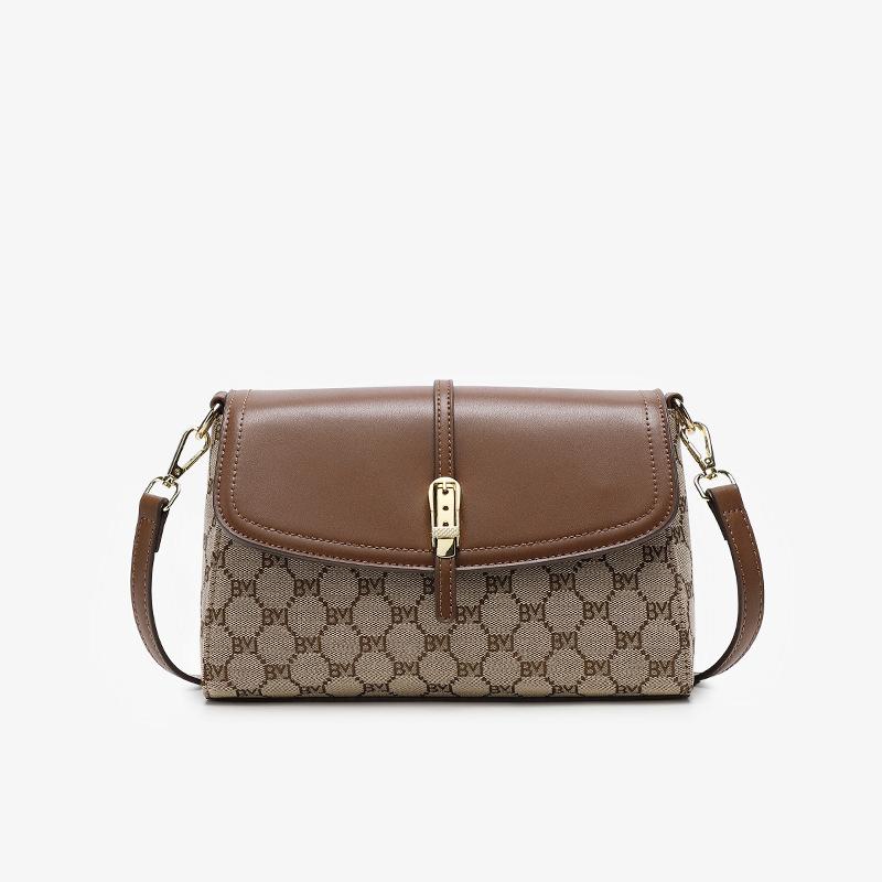 New messenger bag women s bag middle-aged mother bag large-capacity printed letter small square bag