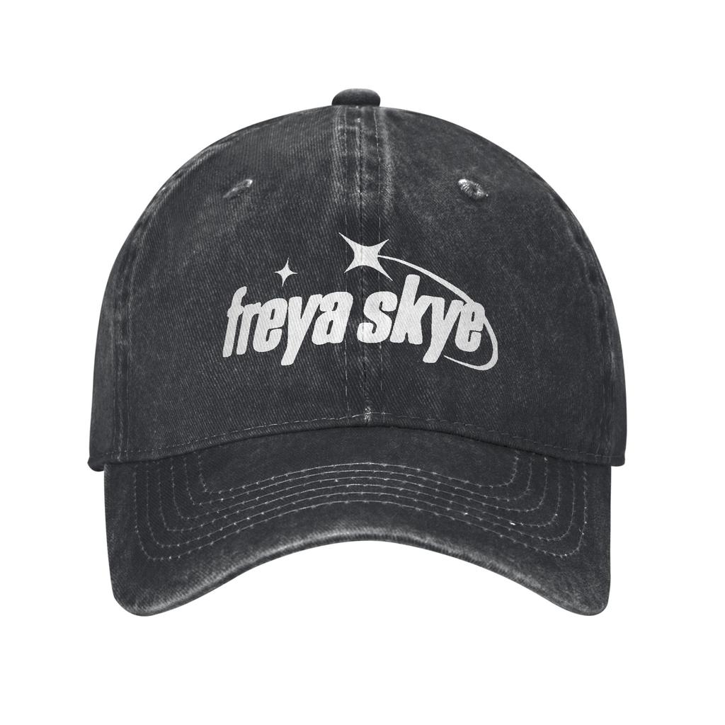 Freya Skye Silent Treat Unisex Damen Baseballkappe Used Washed Kappen Hut Outdoor Laufen Golf Verstellbare Passform Snapback Hut