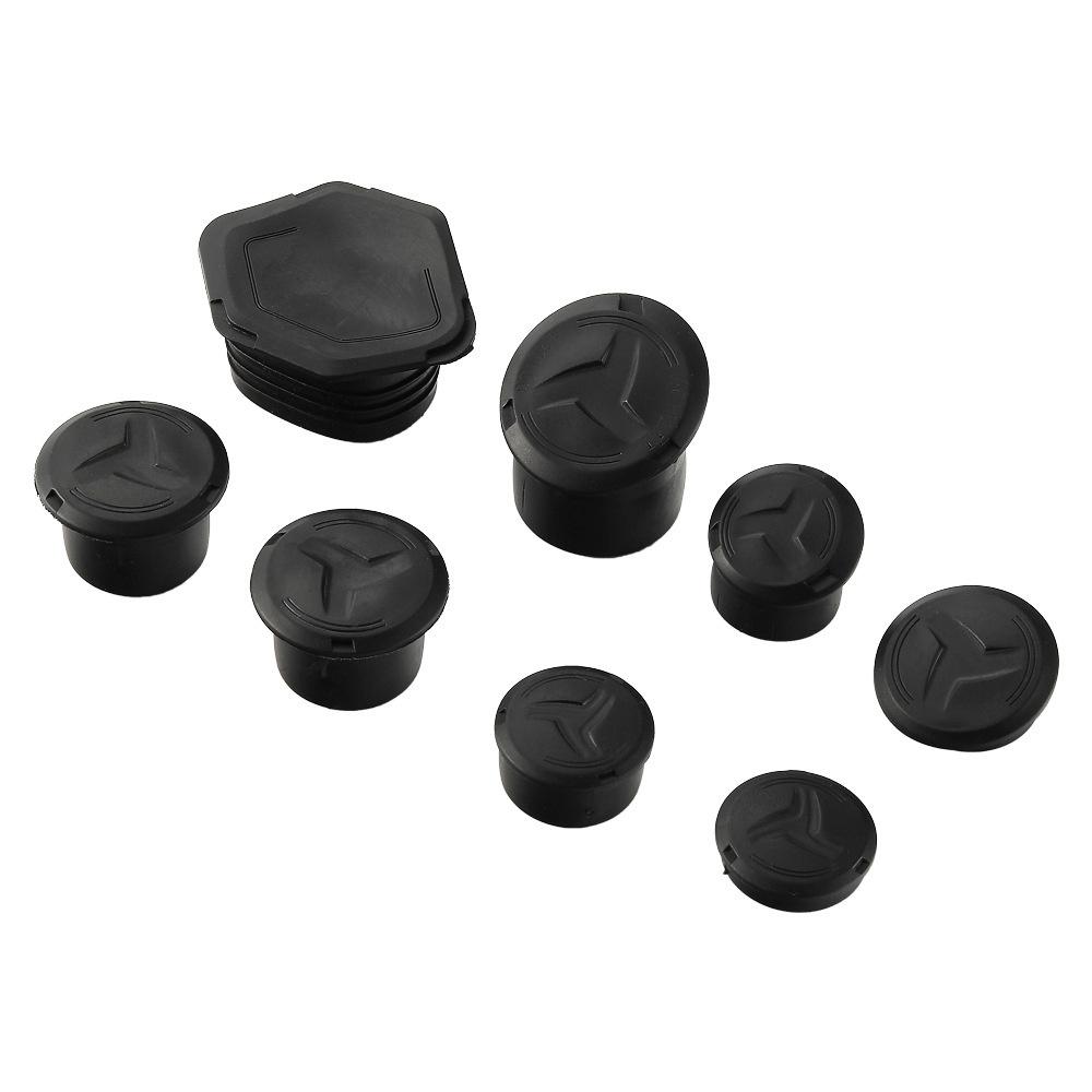 Motorcycle Frame Hole Cover Frame End Cap Set For BMW R1300GS  R1300GS Adventure