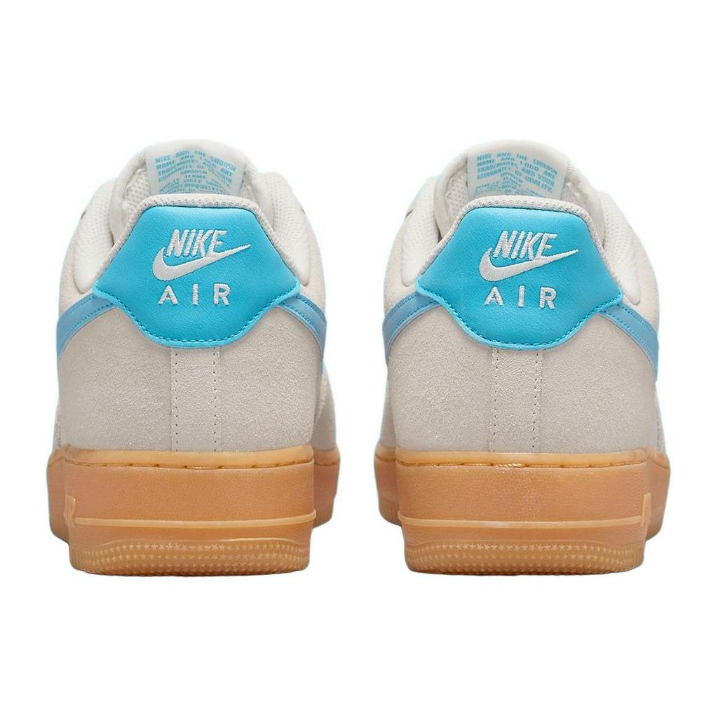 Nike Air Force 1 07 LV8 Gum Pack - Phantom Baltic Blue Men Sneakers Cream Gum-Yellow Summit-White FQ8714-003
