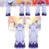 Hazbin Hotel Angel Emily Cosplay Costume Comfortable Polyester Fabric For Halloween