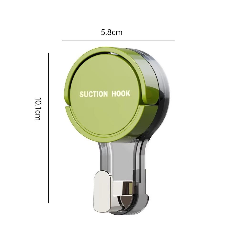 1/3PCS Suction Hooks Strong Vacuum Power Traceless No-Drilling Adhesive Hooks for Home Bathroom Kitchen Door Back Toilet