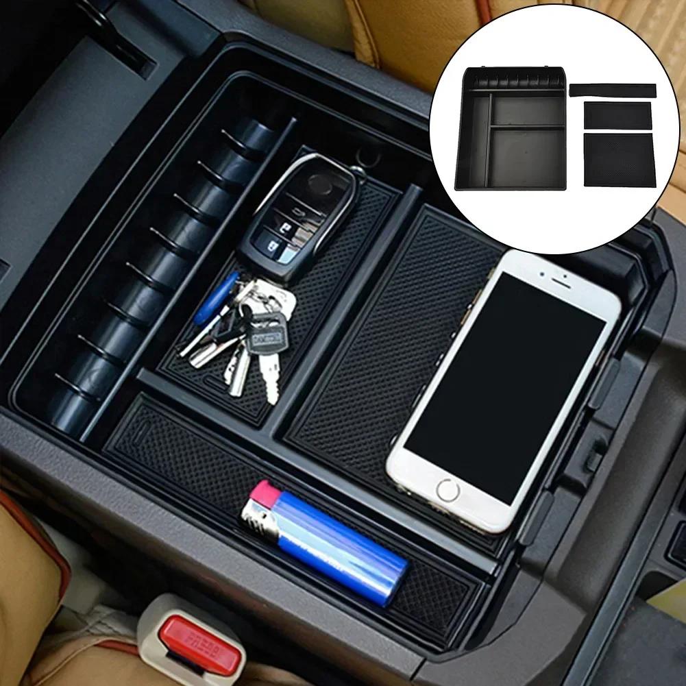 ABS Central Storage Armrest Box For Toyota Prado 120 FJ120 FJ 120 FJ150 150 2003-2019 Container Box Organizer Tray