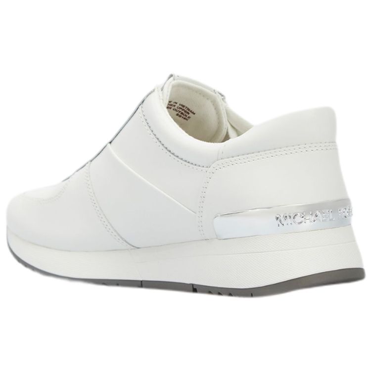 Michael Kors Leder Sport Leicht Low-Top Freizeit Schuhe Damen Sneaker Weiß 43R5ALFP3L085