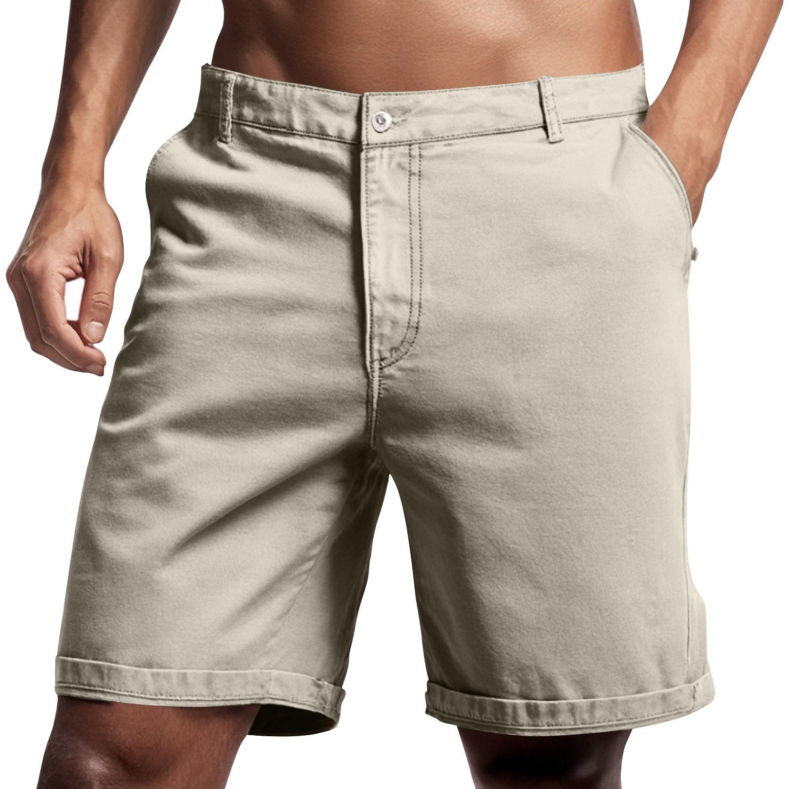 

Мужские летние шорты, прямые, свободные, с пятью точками, верхняя одежда, повседневные брюки M