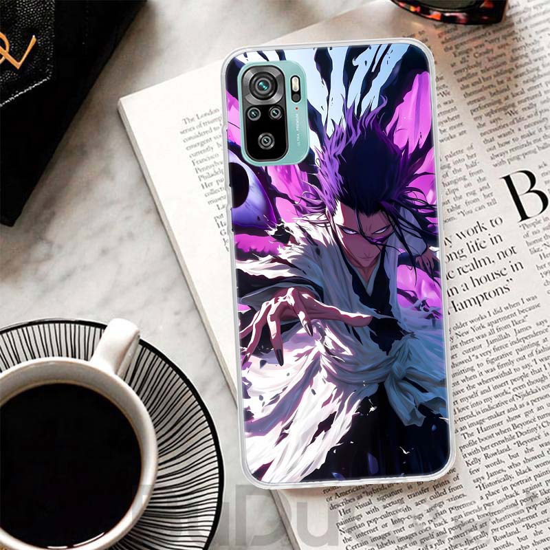 Aizen Sousuke Bleach Cover For Xiaomi Redmi Note 14 13 12S 12 11 Pro Plus Phone Case 11S 10S 10 11E 11T + 9S 9 Print Coque