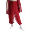 Girls Split Chiffon Overlay Dance Pants Flowy Design for Classical Ballet Practice and Performances