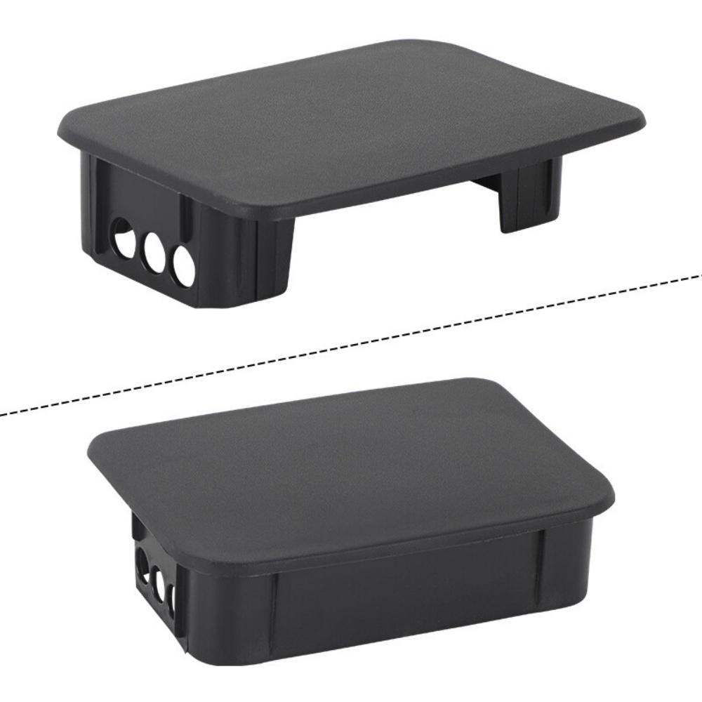 2Pcs Rear Bumper End Cap Cover 55078139AA For Jeep Wrangler 1996-2006