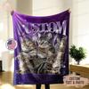 Custom Galaxy Photo Blanket, Custom Bootleg , Gift for Beloved Pets, Ideal Birthday Gift, Gifts for Her, Perfect for Bedroom and Living Room