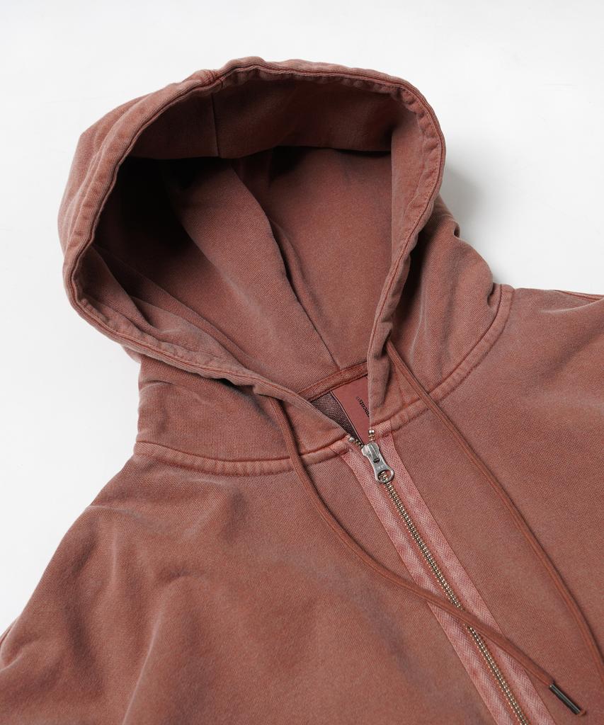Frizmworks Og Pigment Dyeing Hood Zipup Parka _ Brick