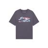 Li Ning Sports Fashion Collection T Shirt Unisex Earth Surface Gray AHSSC65-1