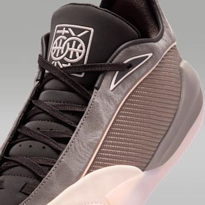 Jordan Triangle Basketball Shoes Unisex Low Top Black Beige