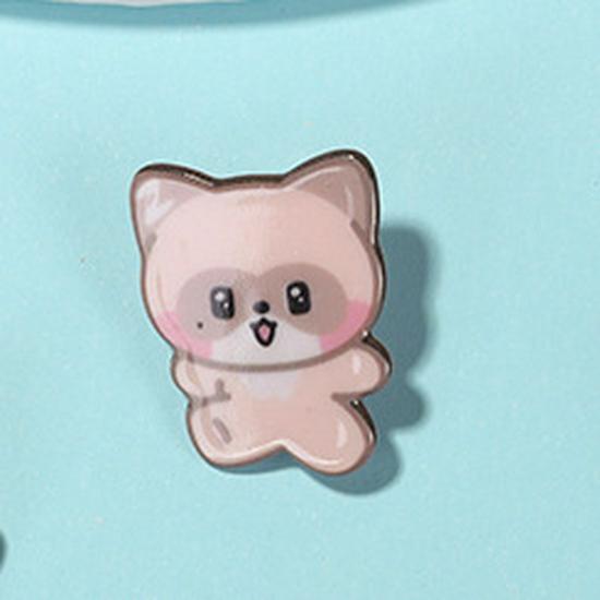 ZB1 Cartoon Animal Acrylic Brooch - Celebrity Style