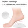 1 Pair Foot Arch Support FanShaped Flatfoot Correction Massaging Arch Cushion Pads