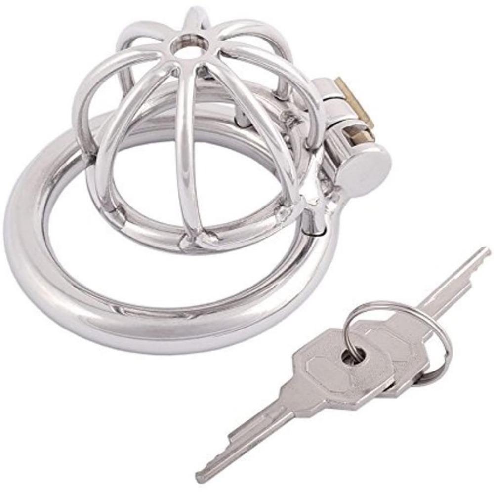 Male Chastity Lock Small 304 Stainless Steel Cock Cage