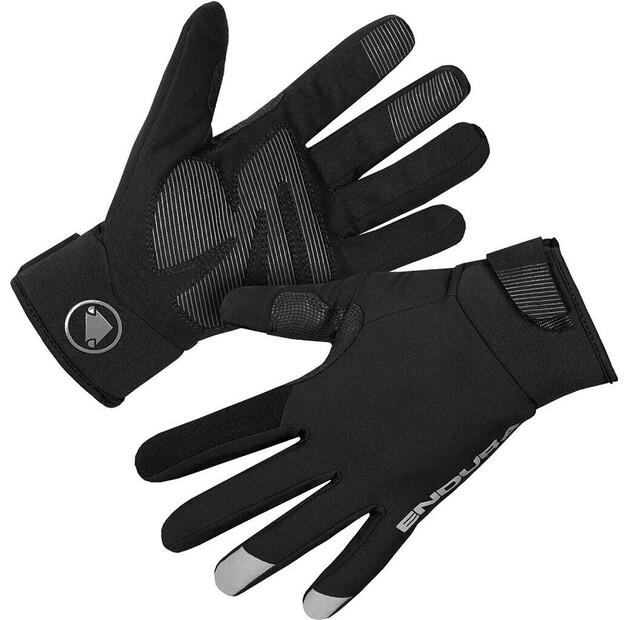 Велоперчатки Endura Strike Waterproof (черные) XS