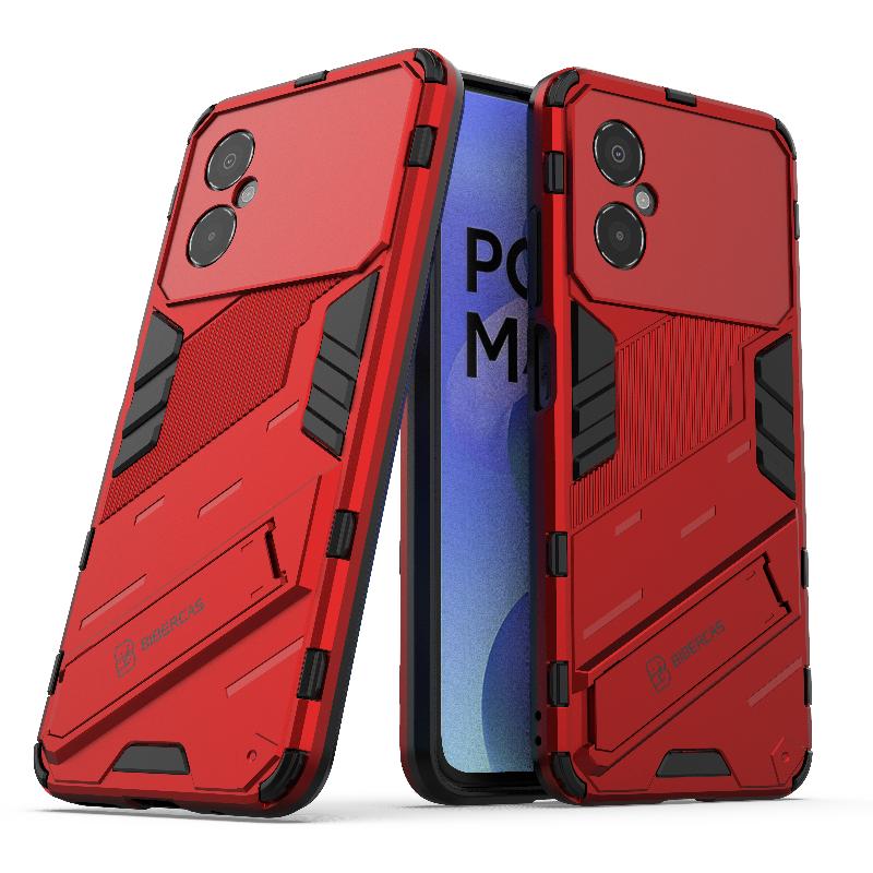 Για Xiaomi Poco M4 5G Θήκη Κάλυμμα Για Poco M4 5G Capas Τηλέφωνο Πίσω Προφυλακτήρας Βάση Στήριξης Αντικραδασμική Θήκη Στήριξης Για Poco M4 5G Fundas