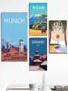 Vintage Travel Posters Canvas Print  Miami Beach Illustrated Wall Art for Living Room Decor  Europosters Collection  Home Decor