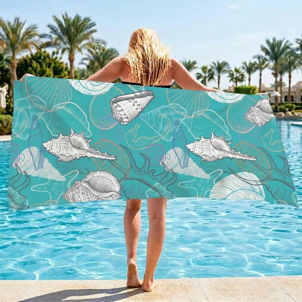 Absorbent Bath Towel Quick-drying Swimming Towel Swimming Supplies Beach Blanket Spa