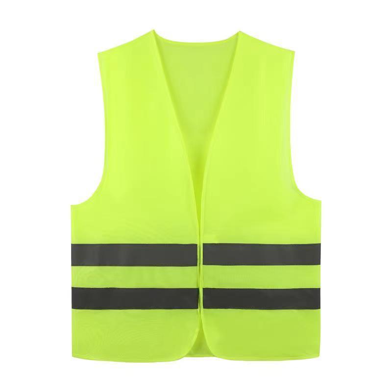 

Reflective Safety Vest for Construction, Landscaping, Security, and Traffic with Logo Printing One Size флуоресцентный зеленый