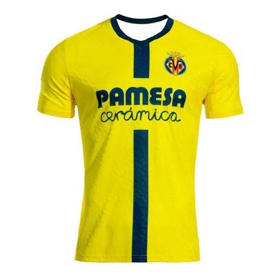 25-26 Villarreal Home and Away Football Jerseys T-shirt 3D Printed Short Sleeved Sports T-shirt Same for Adults and Children