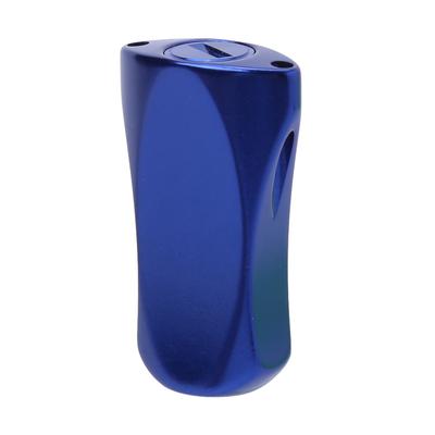 Manopola di ricambio super leggera in metallo pieno per mulinello da spinning (blu)