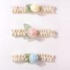 New Comfortable Lace Baby Headband, Cute Rose Children's Headscarf, Summer Thin Baby Hair Accessories