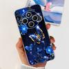 For Xiaomi Redmi 14C Case Cute Cat Butterfly Painted Cover Clear Silicone Soft TPU Phone Case For Xiaomi Redmi 14C Redmi14C Bags
