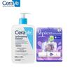 CeraVe Salicylic Acid Cleansing Gel & Grape Lip Balm Set