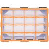 Multi Drawer Organizer 16 Drawers 52 x 16 x 37 cm