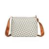 The lady's backpack- shoulder bag made of PU is suitable for middle-aged and elderly people when going shopping.