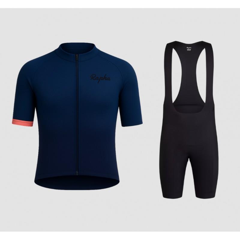 Maßgeschneidertes Radtrikot-Set Kurzarm-Oberteil Shorts Fahren Atmungsaktiv Feuchtigkeitstransportierend Unisex